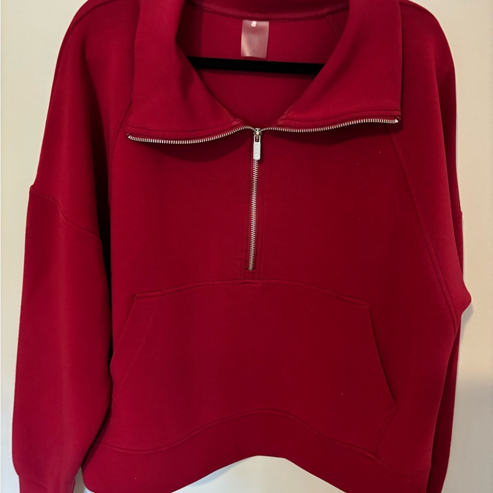 CALIA by Carrie Underwood Red Half-Zip Pullover
